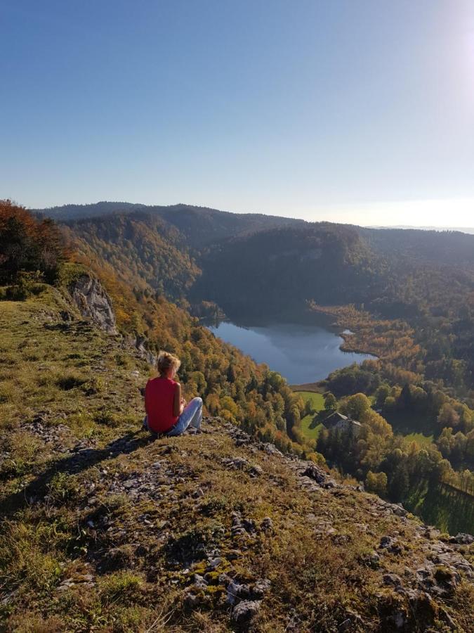 Gite Grande Capacite Au Calme Circuit Cascades Du Herisson Bonlieu Dış mekan fotoğraf