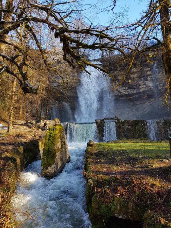 Gite Grande Capacite Au Calme Circuit Cascades Du Herisson Bonlieu Dış mekan fotoğraf